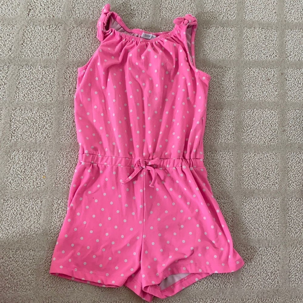 Pink play suit